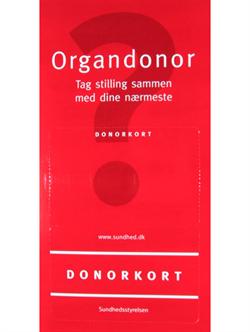 Organdonor Organdonor